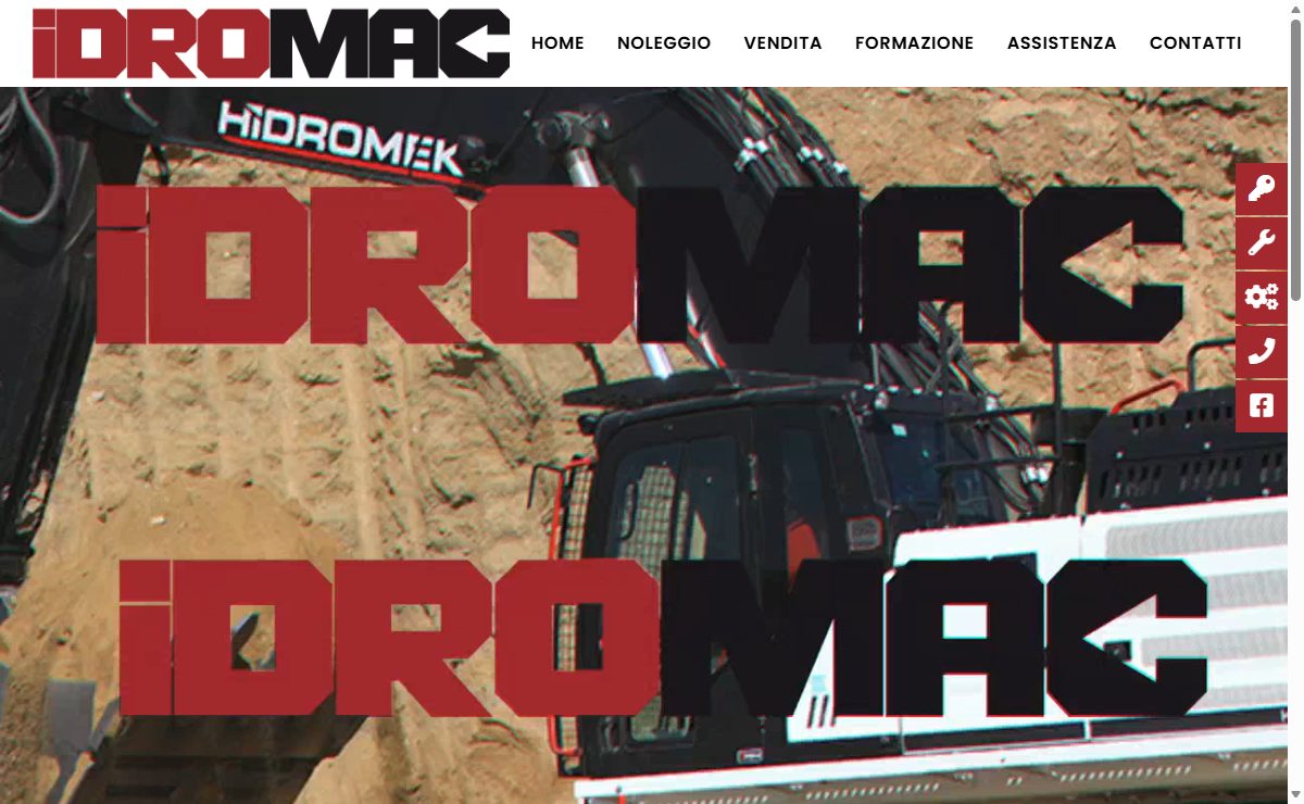 Anteprima del sito Idromac
